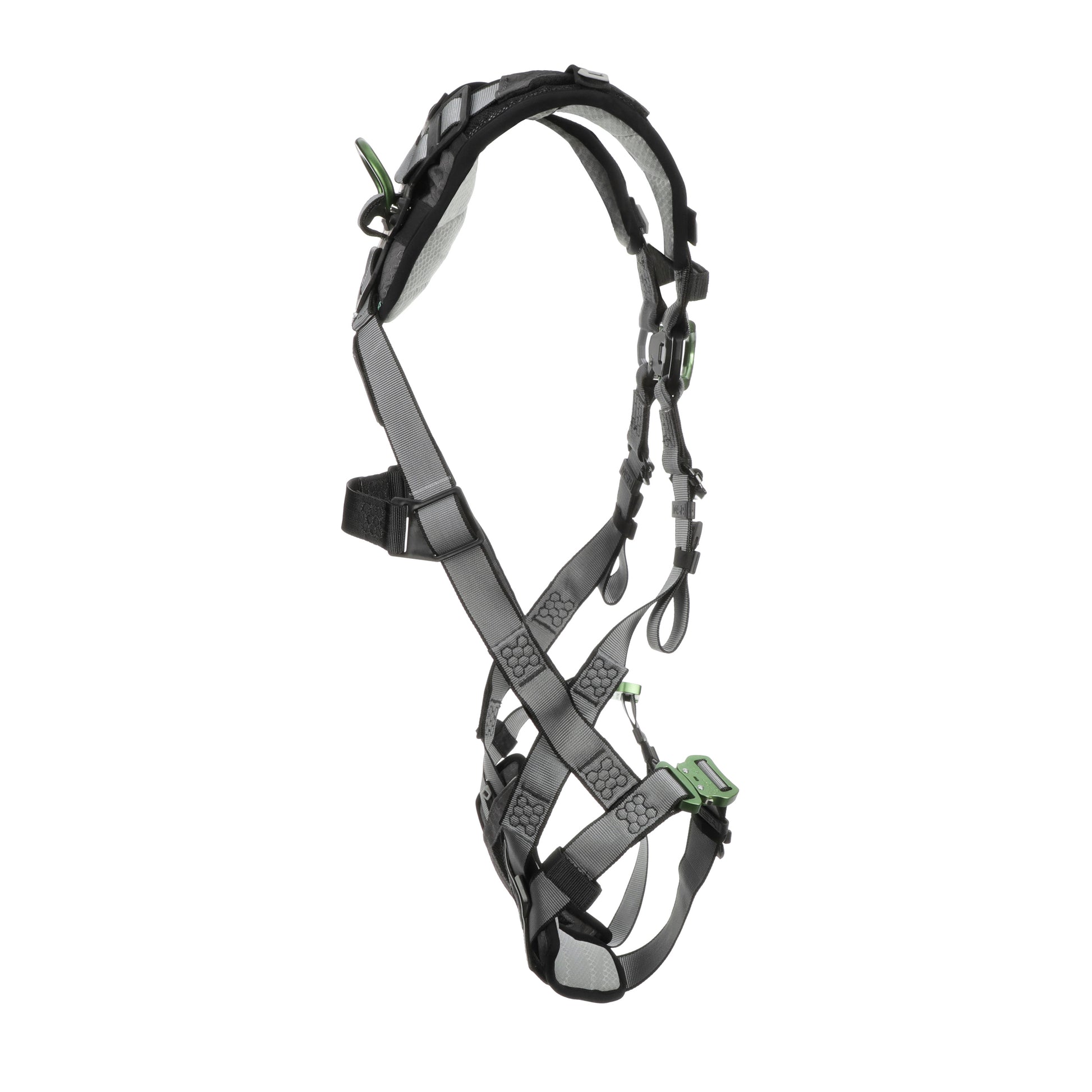 MSA V-FIT Harness w/Back D-Ring - Quick-Connect Leg Straps - Shoulder & Leg Padding - Extra Small - 10194944