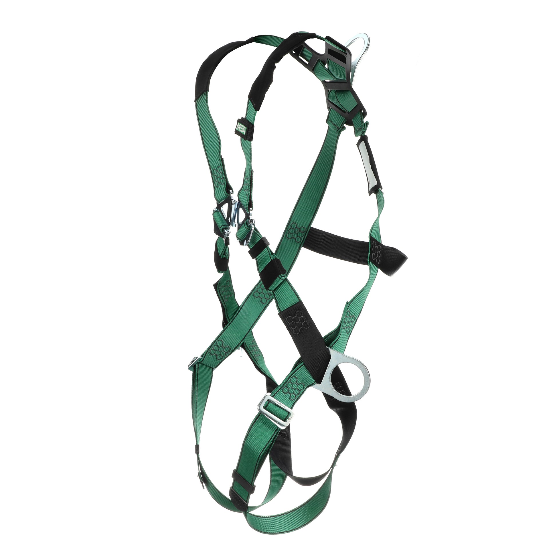 MSA V-FORM Harness w/Back & Side D-Rings - Qwik-Fit Leg Straps - Extra Small - 10197199