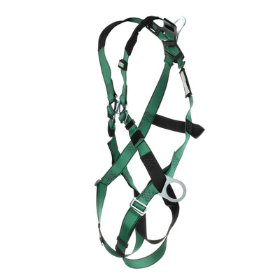 MSA V-FORM Harness w/Back & Side D-Rings - Qwik-Fit Leg Straps - Extra Small - 10197199
