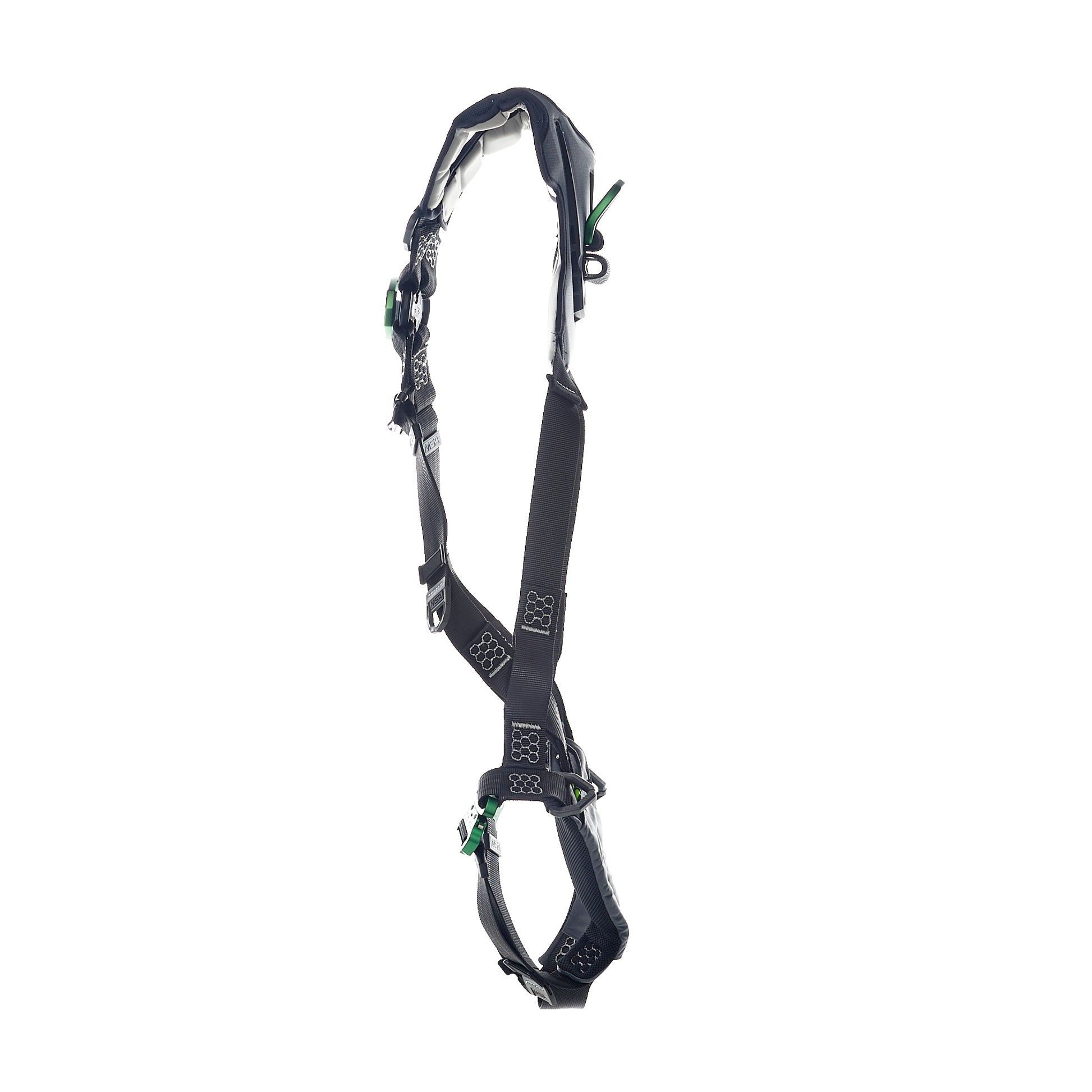 MSA V-FLEX Harness w/Back & Front D-Rings - Quick Connect Leg Straps - Extra Small - 10211316