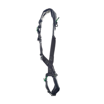 MSA V-FLEX Harness w/Back & Front D-Rings - Quick Connect Leg Straps - Extra Small - 10211316