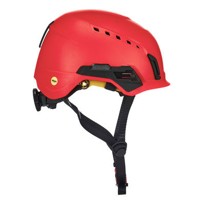MSA V-Gard H2 Type II Class C Safety Helmet - Mips - Vented - Red - 10242819