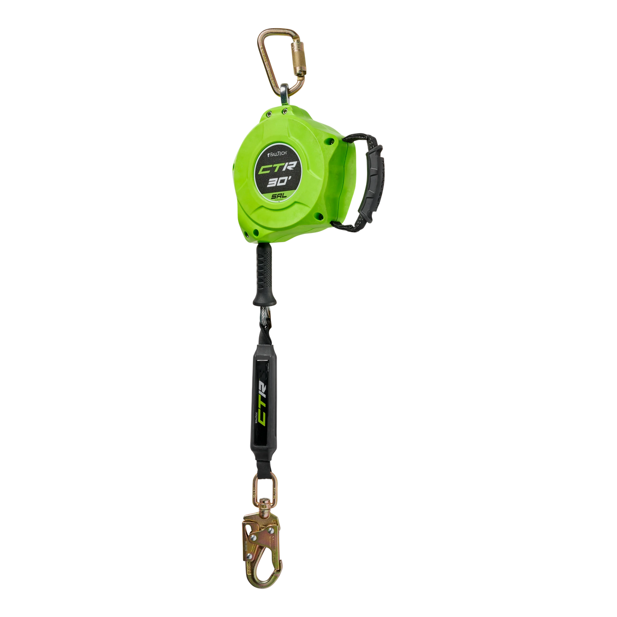 FallTech 30 ft. CTR Class 1 SRL with Steel Swivel Snap Hook - 723730