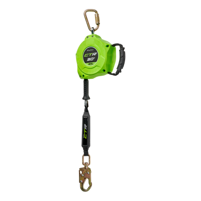 FallTech 30 ft. CTR Class 1 SRL with Steel Swivel Snap Hook - 723730