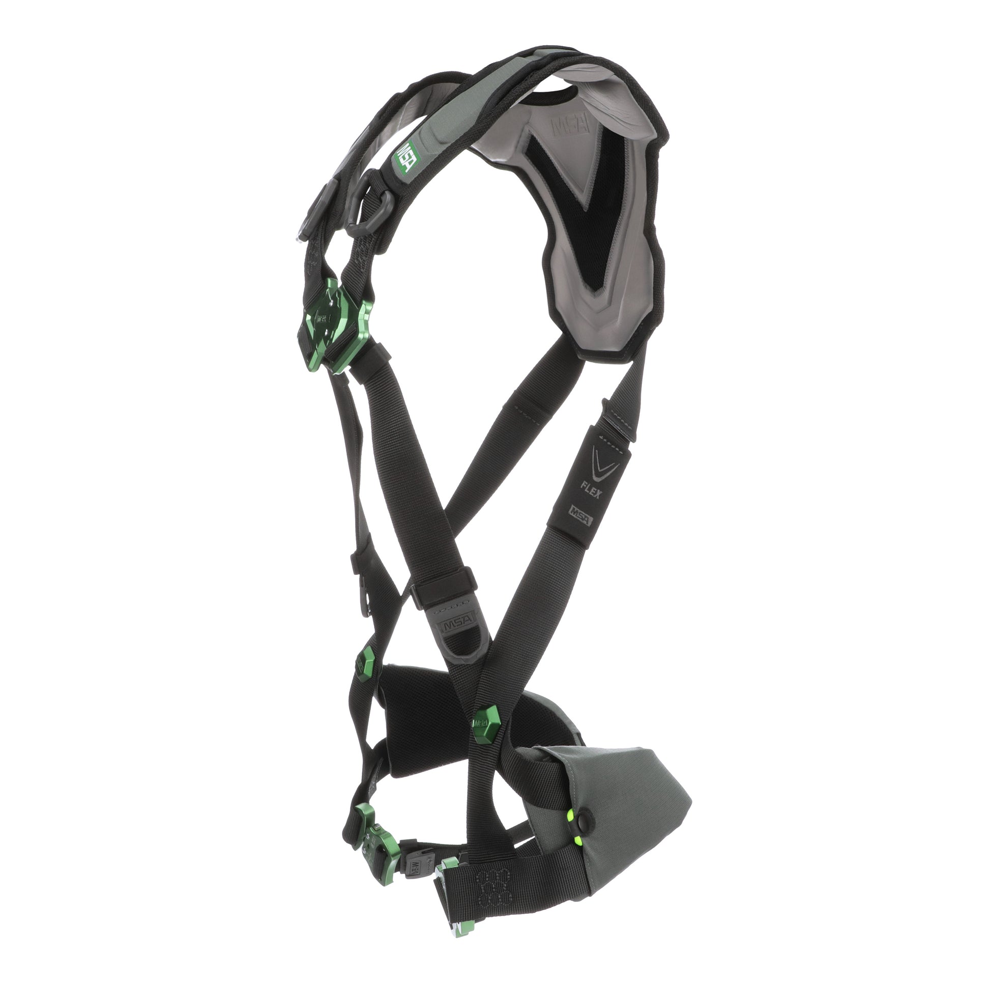 MSA V-FLEX Harness w/Back D-Ring - Quick Connect Leg Straps - Extra Small - 10239822