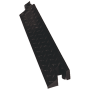 Cable Protector - Yellow Jacket - 3-Ch - 2.25" - Ams - Male Ramp - Dog Bone - Black - YJ3-225-AMS-M-B
