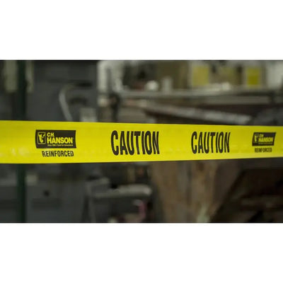Caution Barricade Tape 3" x 500' x 5 Mil Reinforced - 16030
