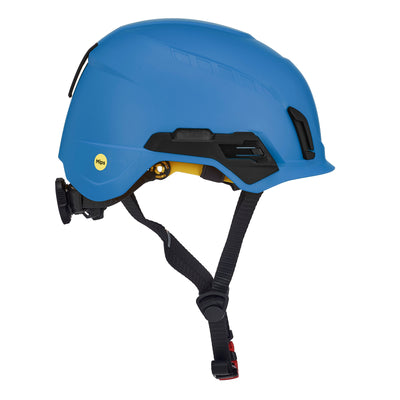 MSA V-Gard H2 Type II Class E Safety Helmet - Mips - No Vent - Blue - 10242825