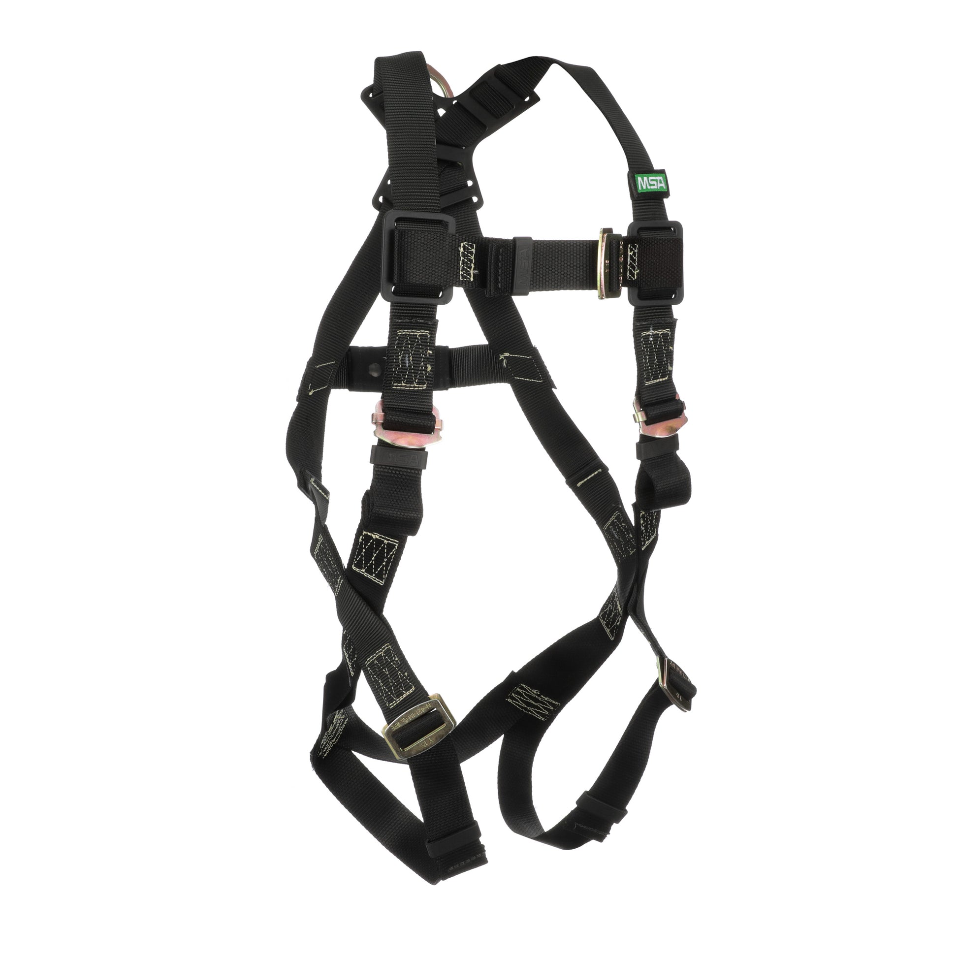 MSA Workman Arc Flash Vest-Style Harness w/Back D-Ring - Tongue Buckle leg straps - Standard (STD) - 10152637