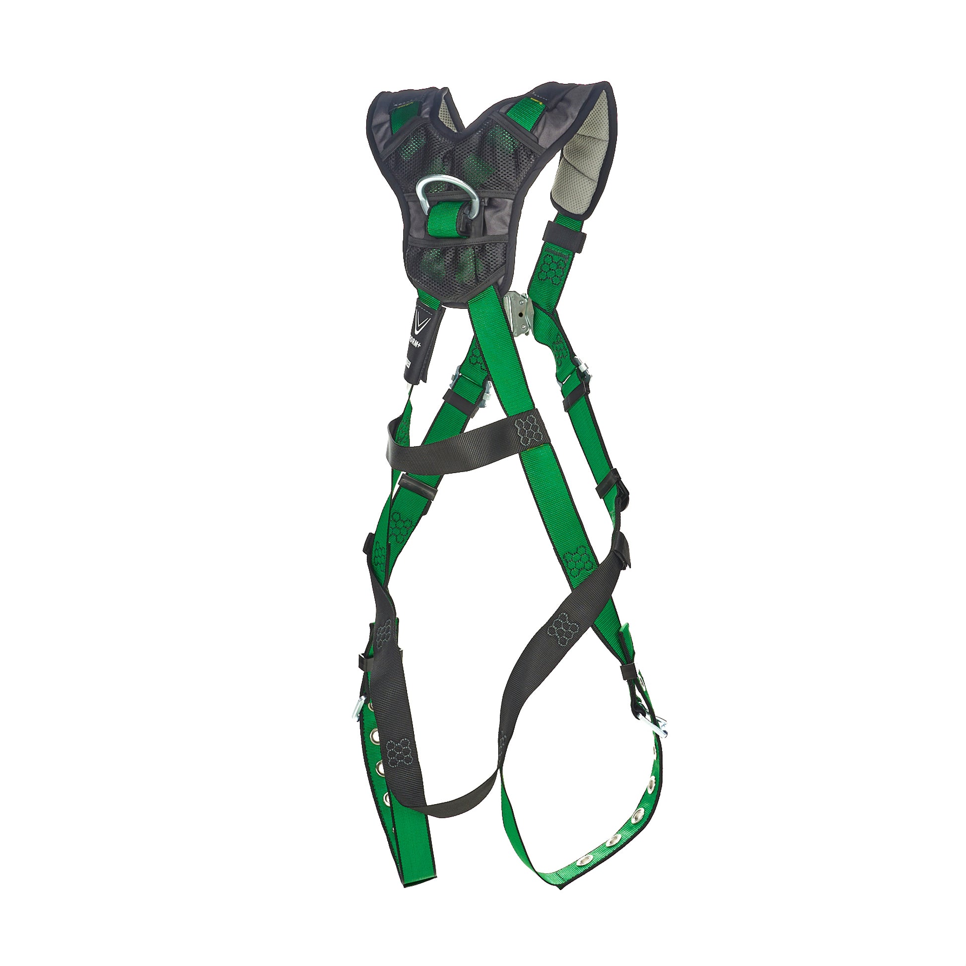 MSA V-FORM+ Harness w/Back D-Ring - Tongue Buckle Leg Straps - Extra Small - 10206085