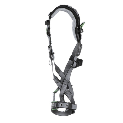 MSA V-FIT Harness w/Back D-Ring - Tongue Buckle Leg Straps - Shoulder & Leg Padding - Extra Large - 10194978