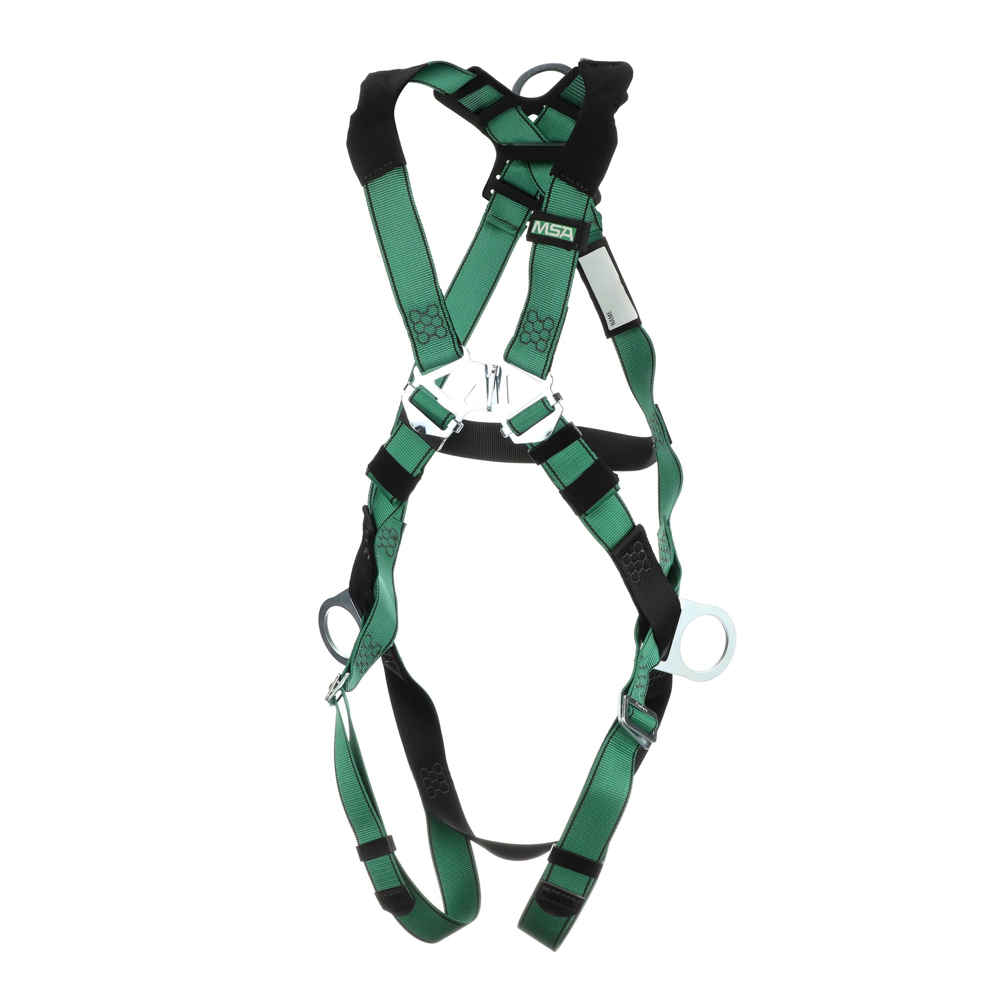 MSA V-FORM Harness w/Back & Side D-Rings - Qwik-Fit Leg Straps - Standard - 10197200