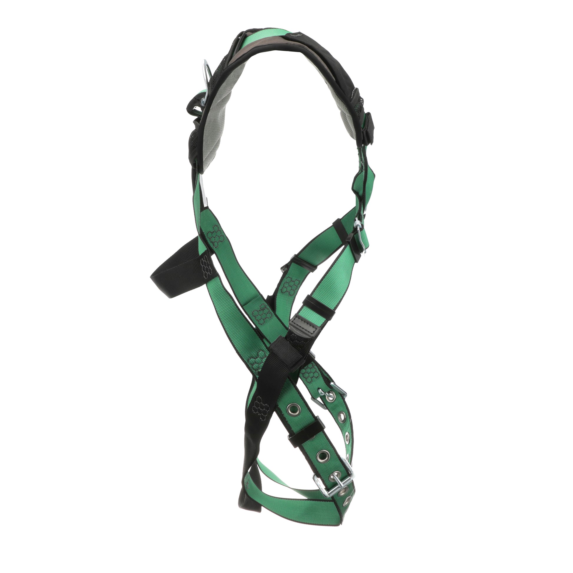 MSA V-FORM+ Harness w/Back & Front D-Rings - Tongue Buckle Leg Straps - Extra Small - 10206092