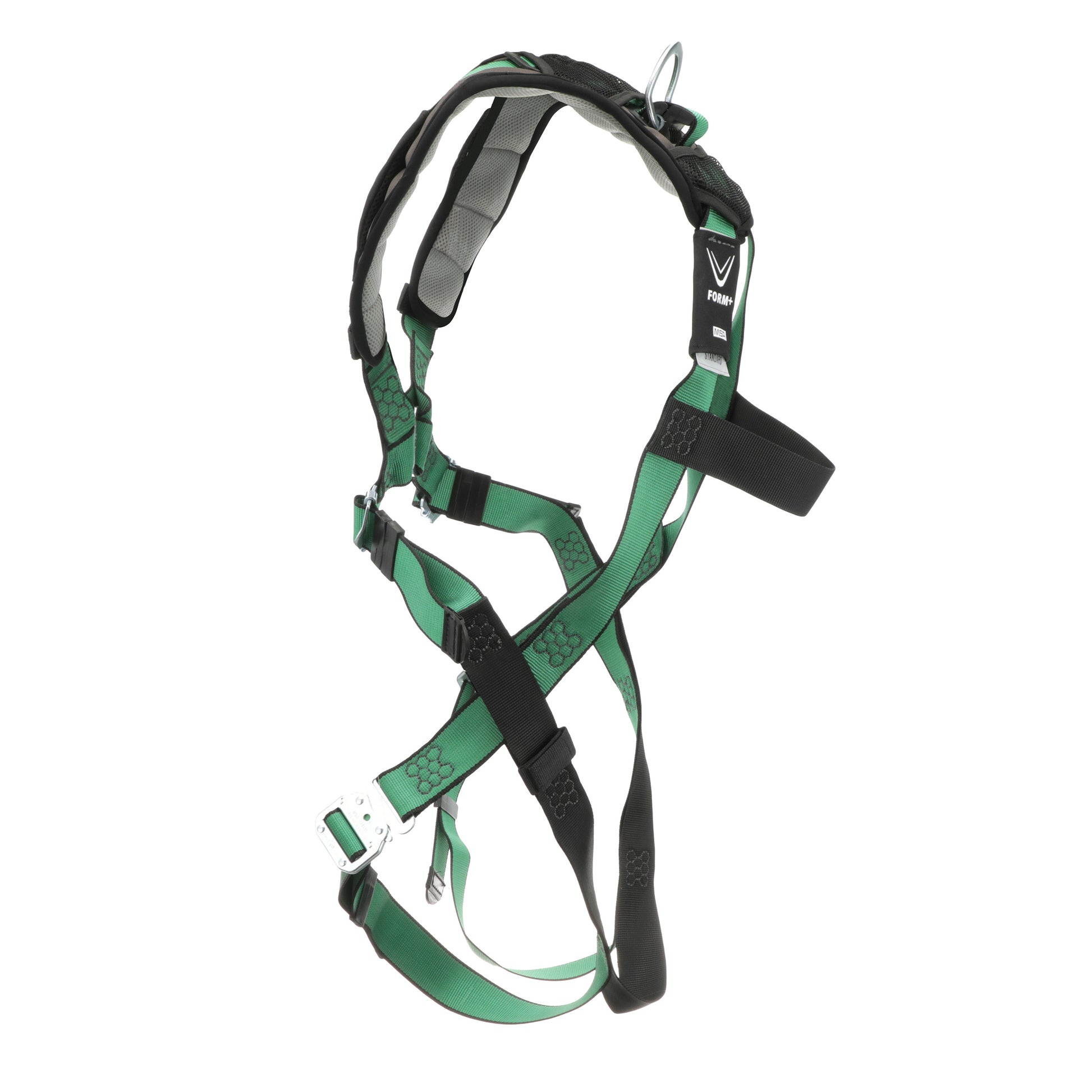 MSA V-FORM+ Harness w/Back D-Ring - Quick Connect Leg Straps - Standard - 10206101