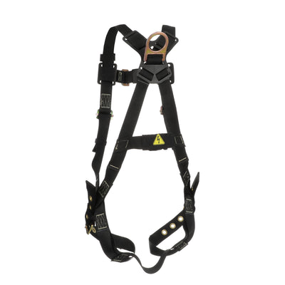 MSA Workman Arc Flash Vest-Style Harness w/Back D-Ring - Qwik-Fit leg straps - Standard (STD) - 10152652