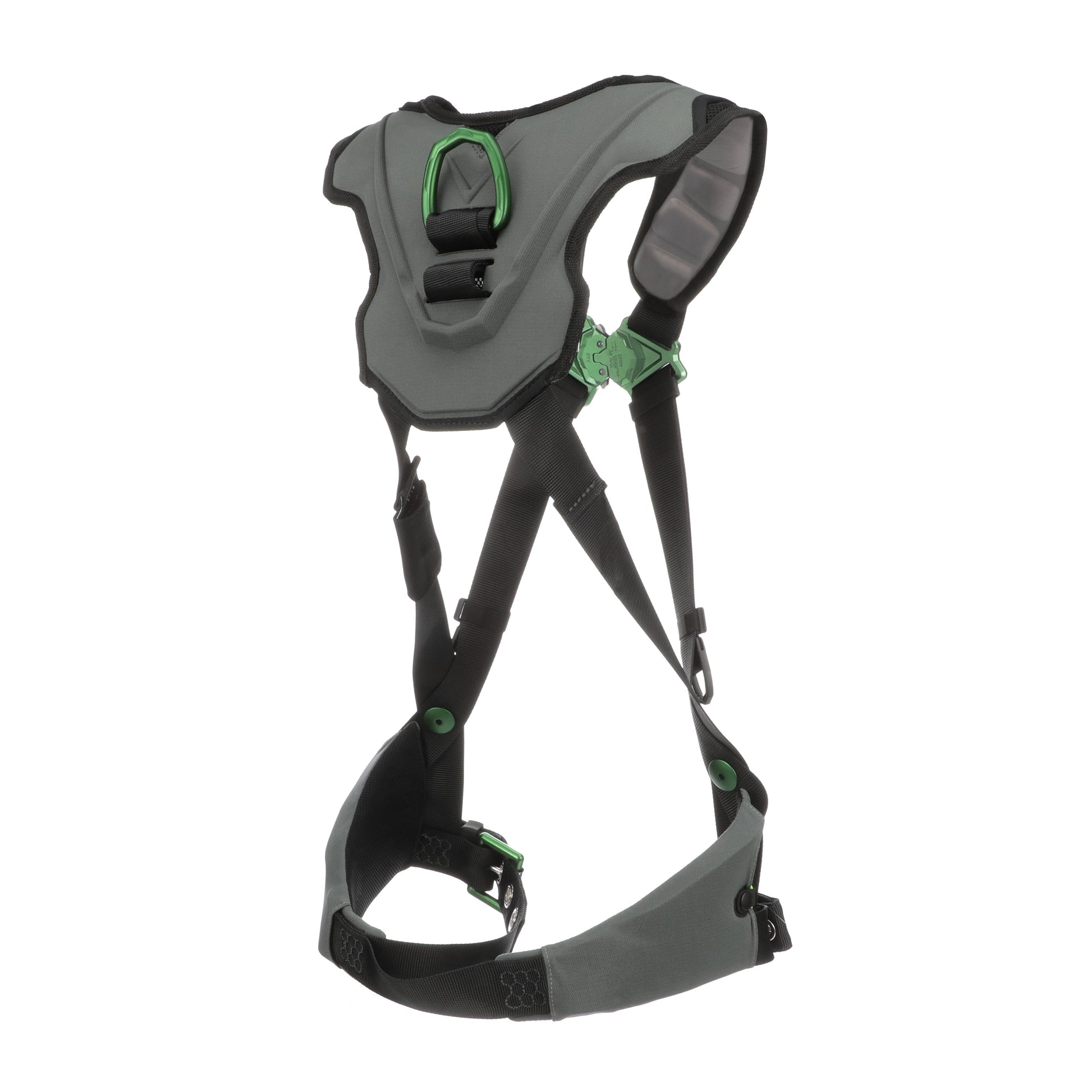 MSA V-FLEX Harness w/Back D-Ring - Tongue Buckle Leg Straps - Standard - 10239984